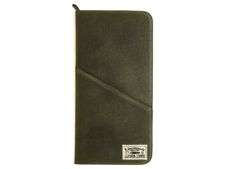 Esterbrook Zipper Pen Case 40pc - Army Green - Blesket Canada