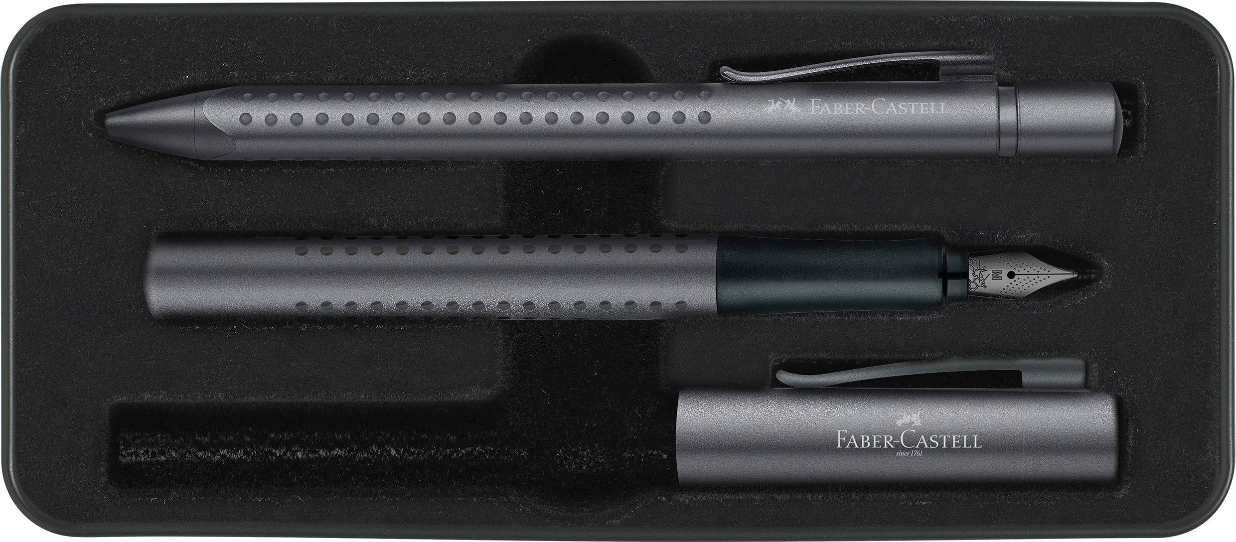 FABER-CASTELL GRIP EDITION SET - Fountain pen + Ballpoint - Blesket Canada