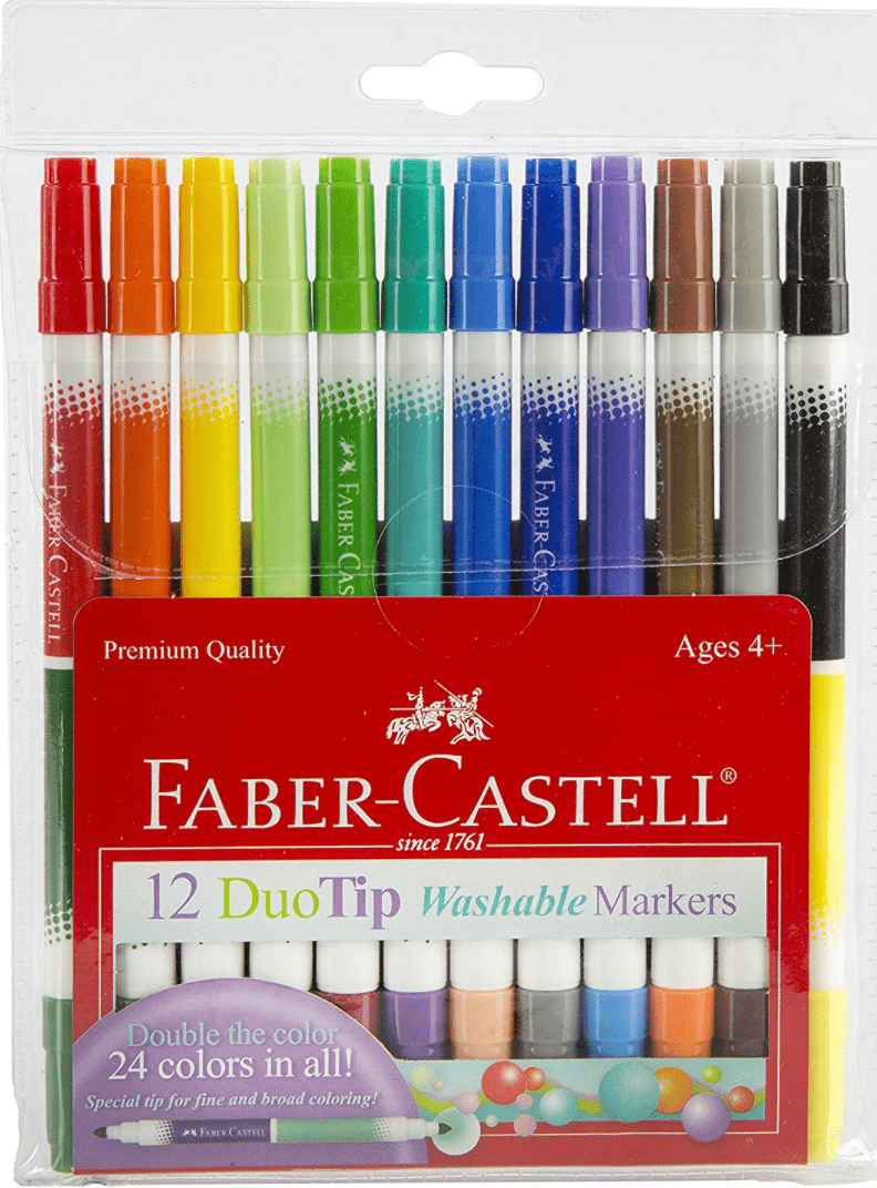 Faber-Castell Duo Tip Washable Markers - Blesket Canada