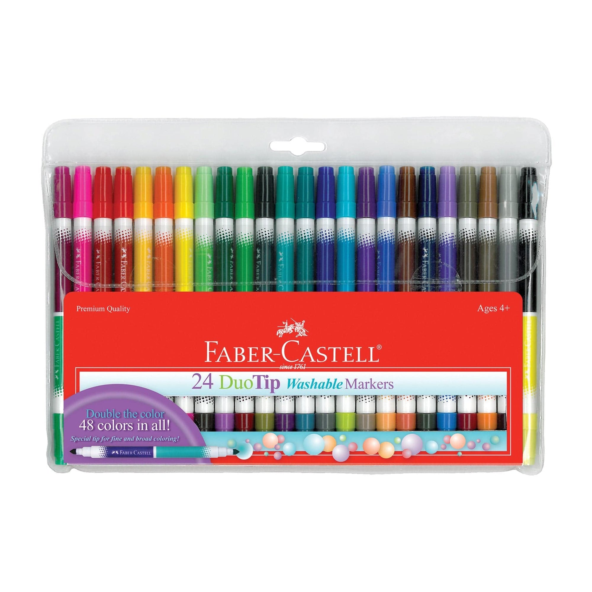 Faber-Castell Duo Tip Washable Markers - Blesket Canada
