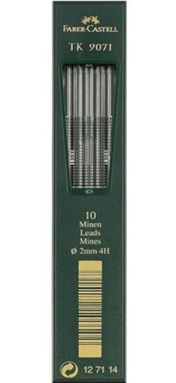 Faber-Castell TK 9071 Leads 4H - Blesket Canada