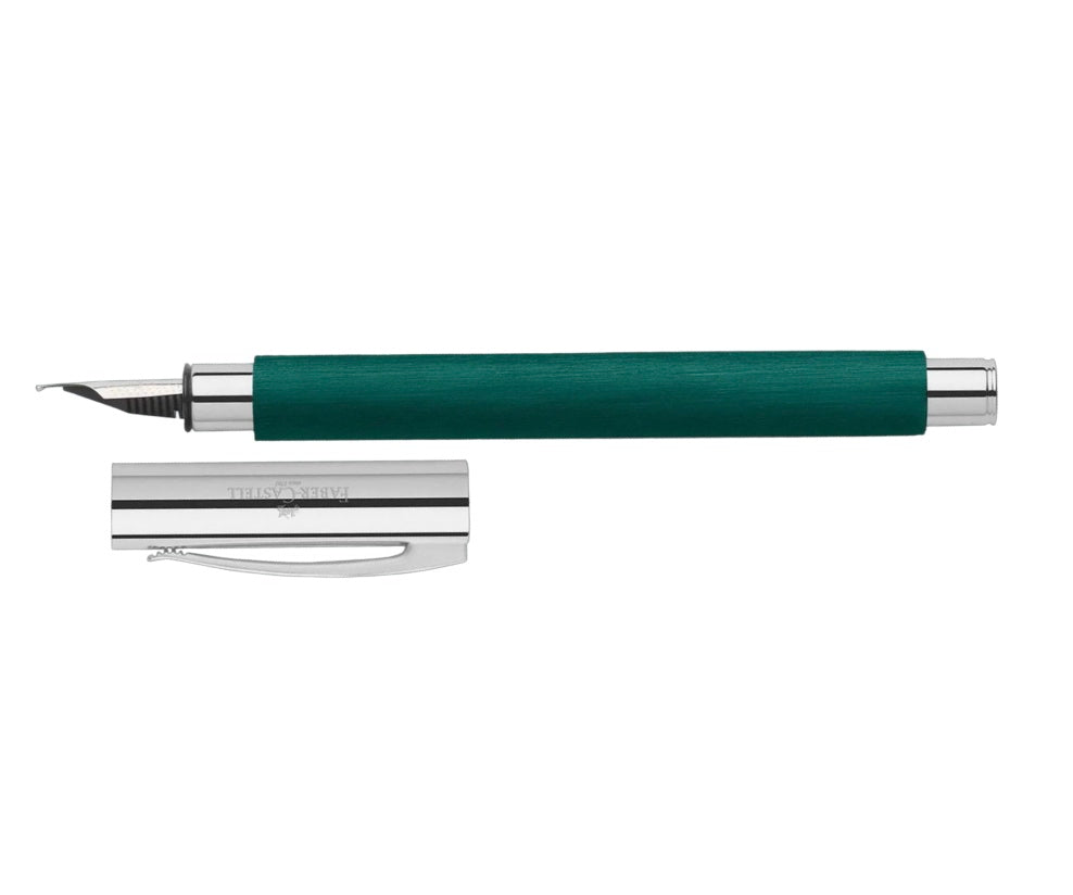 Faber-Castell Ambition Fountain Pen - Precious Resin Soft Teal - Blesket Canada
