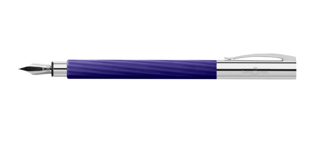 Faber-Castell Ambition Italic Midnight Mauve Fountain Pen (SPECIAL EDITION) - Blesket Canada