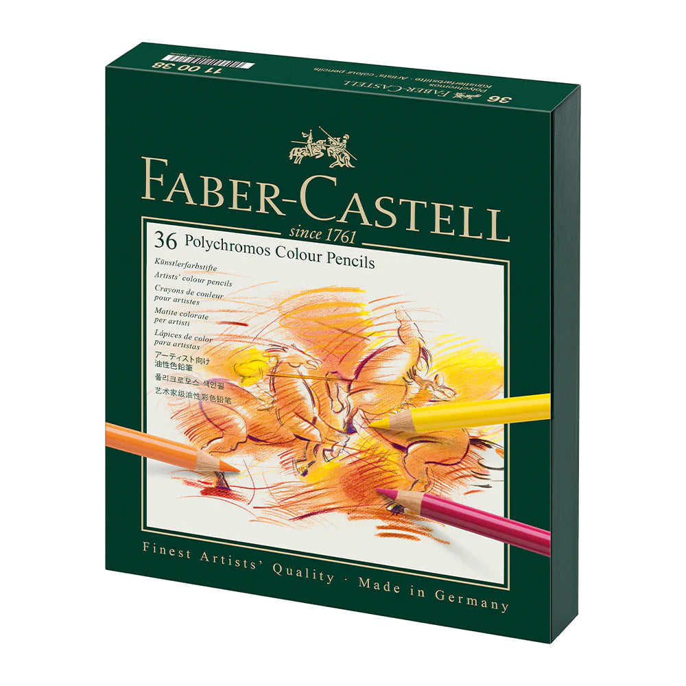 Faber-Castell Polychromos Artists' Colour Pencils - Studio box of 36 - Blesket Canada