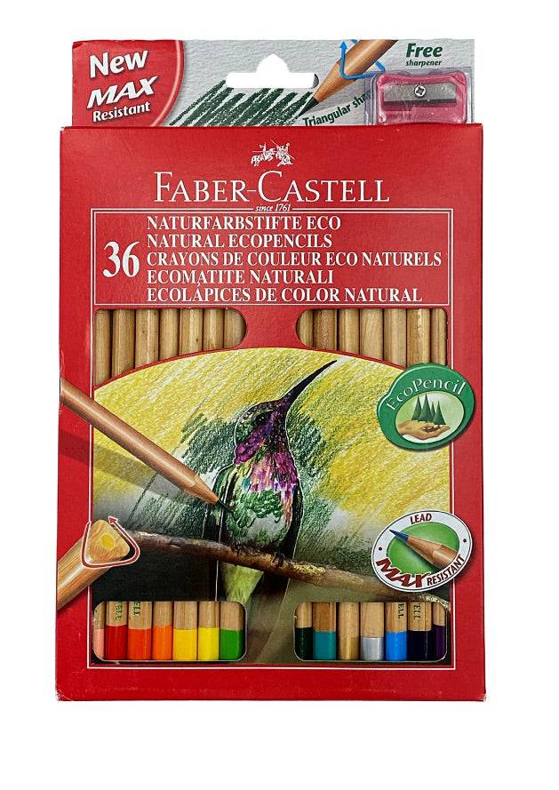 Faber-castell Triangular Natural Eco pencils - Blesket Canada
