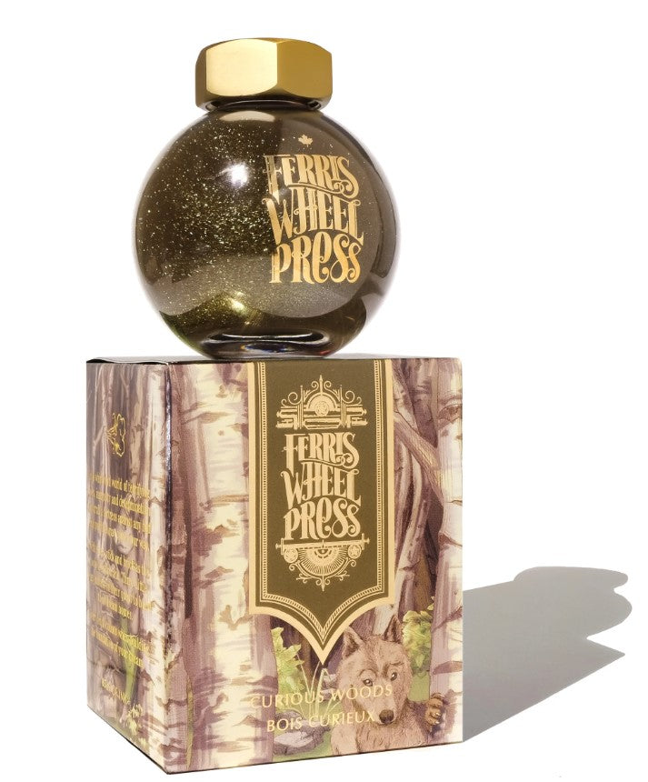Ferris Wheel Press 85ml Fountain Pen Ink - The Three Little Pigs - Curious Woods - Blesket Canada