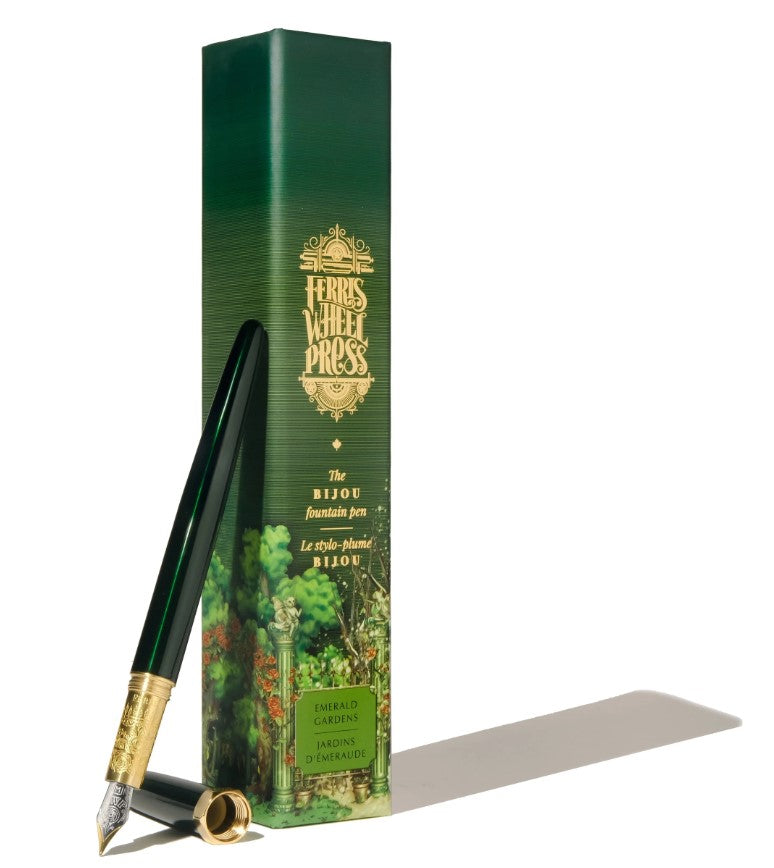 Ferris Wheel Press Bijou Fountain Pen - Emerald Gardens - Blesket Canada