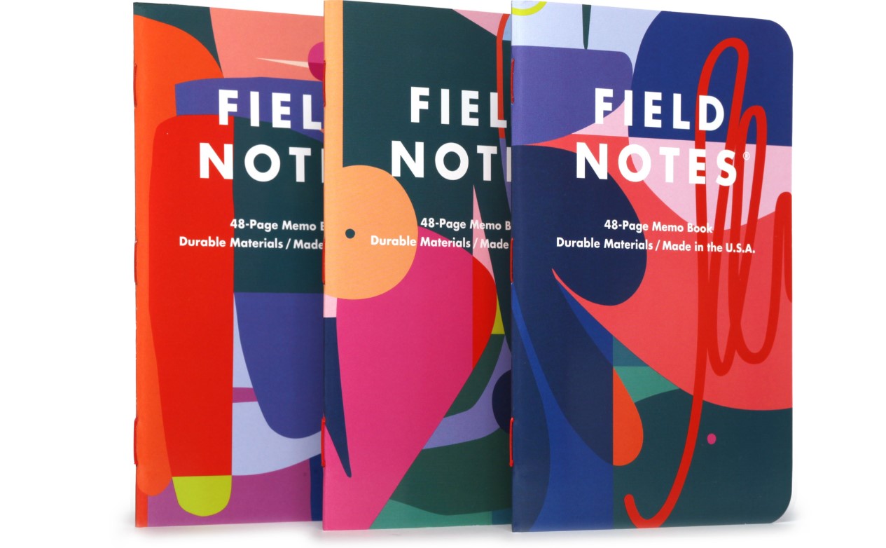 Field Notes Flora  Memo Book Set of 3  - Spring 2024 - Blesket Canada