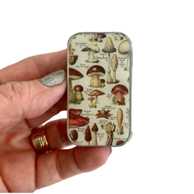 Firefly Notes - Mushroom Storage Tin - Small - Blesket Canada