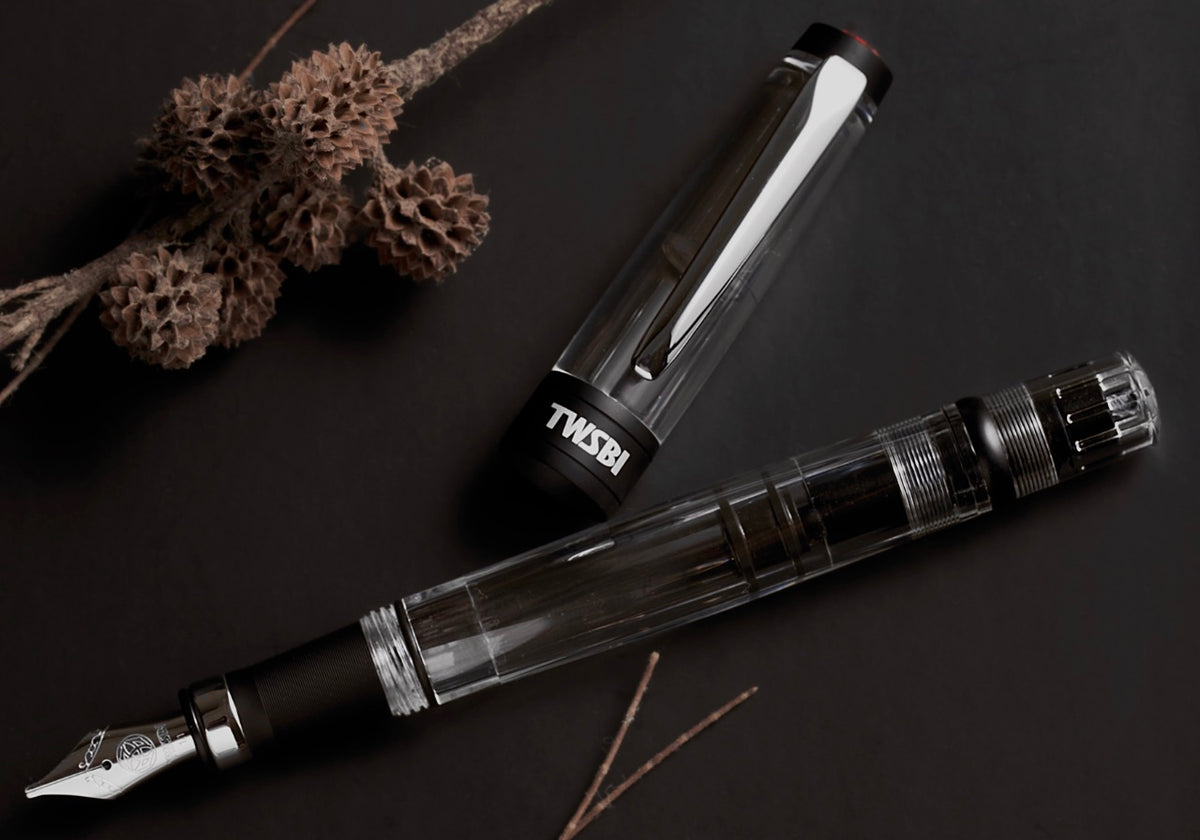 TWSBI Diamond 580 ALR Fountain Pen Black Blesket Canada