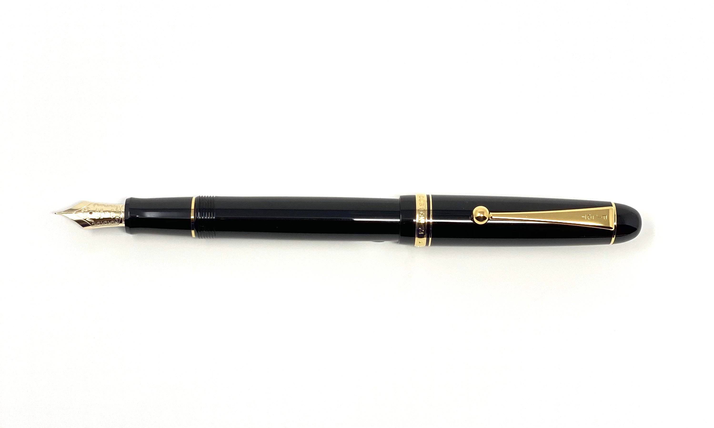 Pilot Custom 74 Fountain Pen Solid Black - Blesket Canada