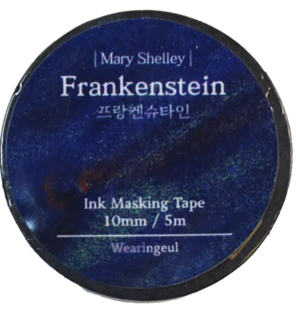 Wearingeul Ink Masking Tape - World Literature Series - Frankenstein - Blesket Canada