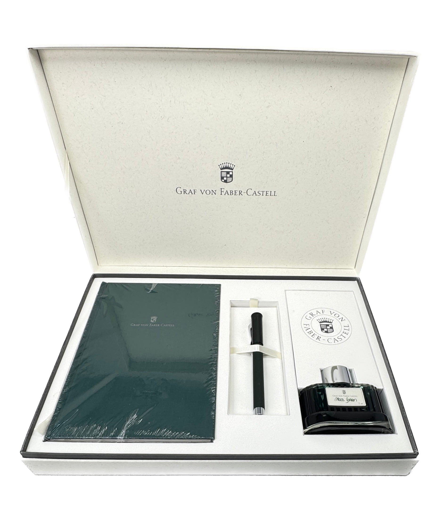 Graf von Faber-Castell Tamitio Dark Green Fountain Pen Gift Set - Blesket Canada
