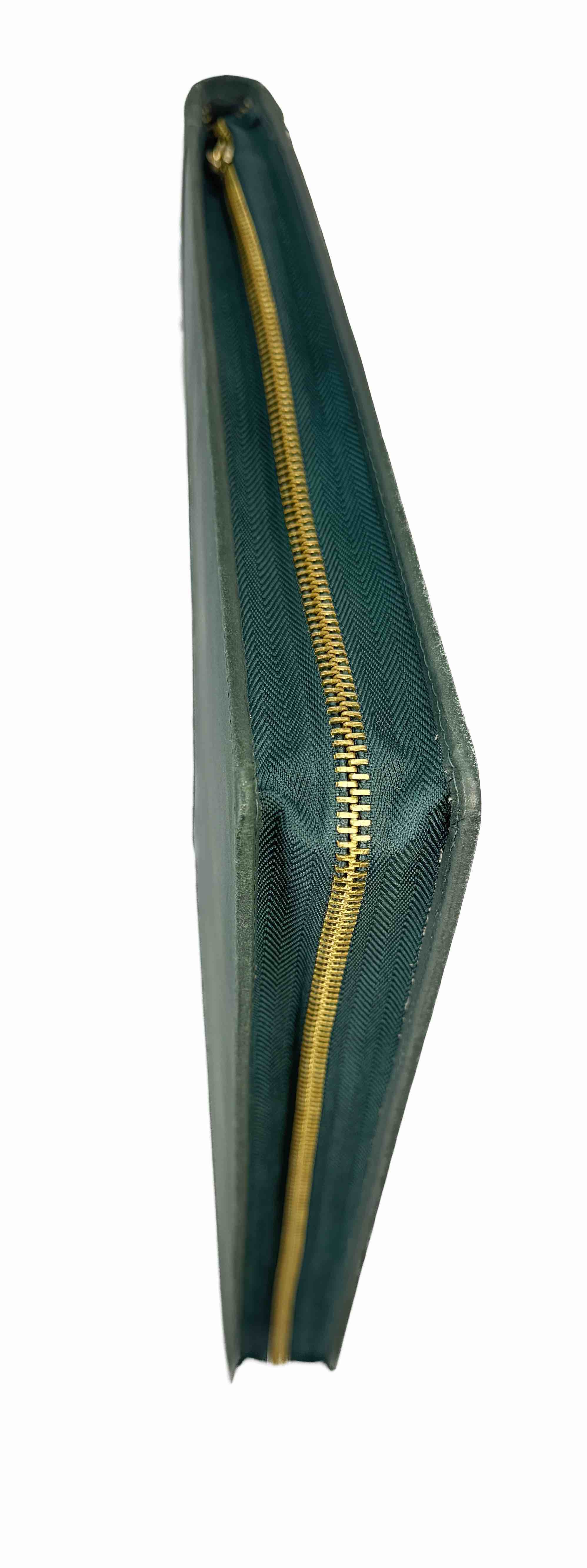 Girologio 48 Zip Pen Case - Pacific Green - Blesket Canada