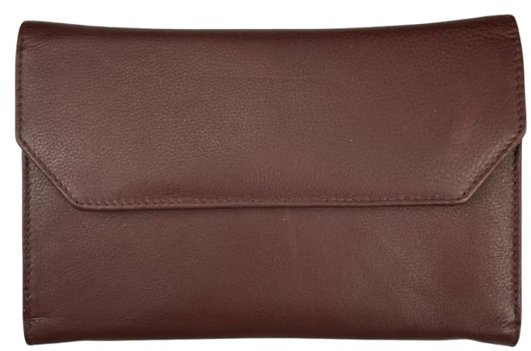 Girologio 12 Penfolio Clutch - Antique Brown - Blesket Canada