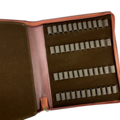 Girologio 48 Pen Case - Oxblood - Blesket Canada