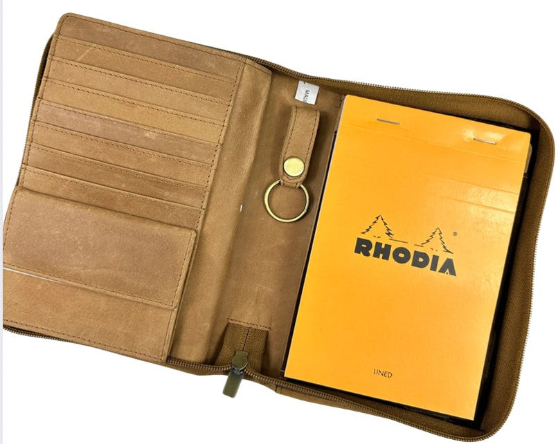 Girologio Grab N Go Pen Case - Saddle Tan - Blesket Canada