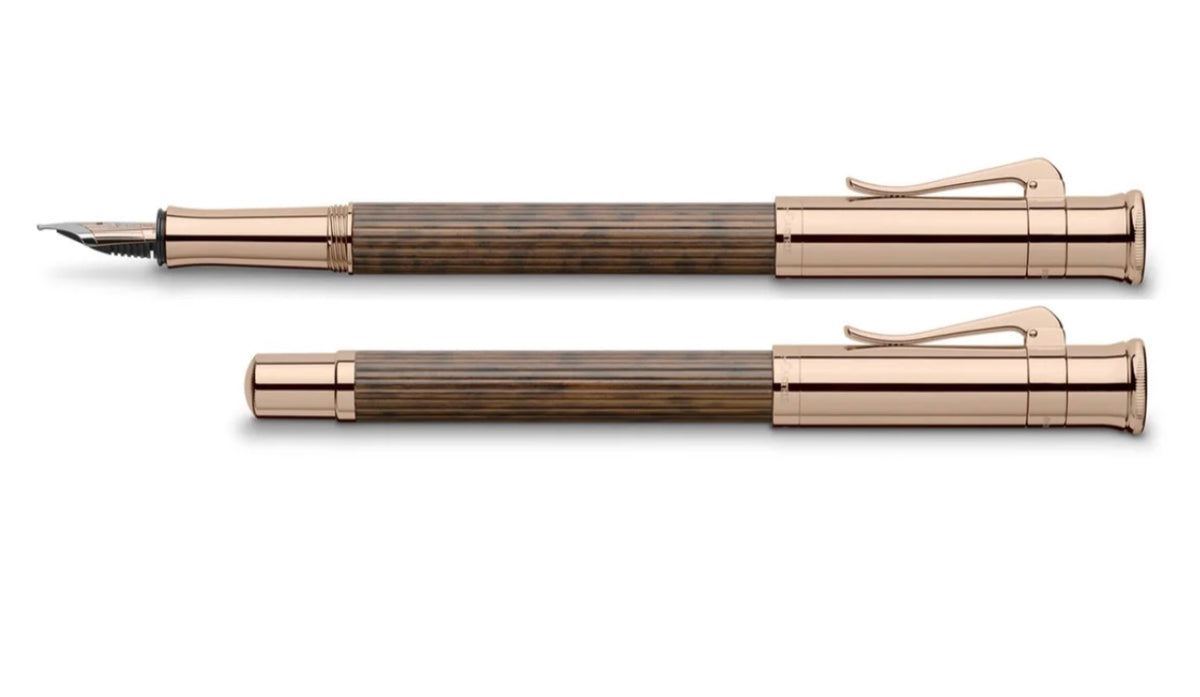 Graf Von Faber-Castell Classic Limited Edition - Snakewood - Rose Gold ...
