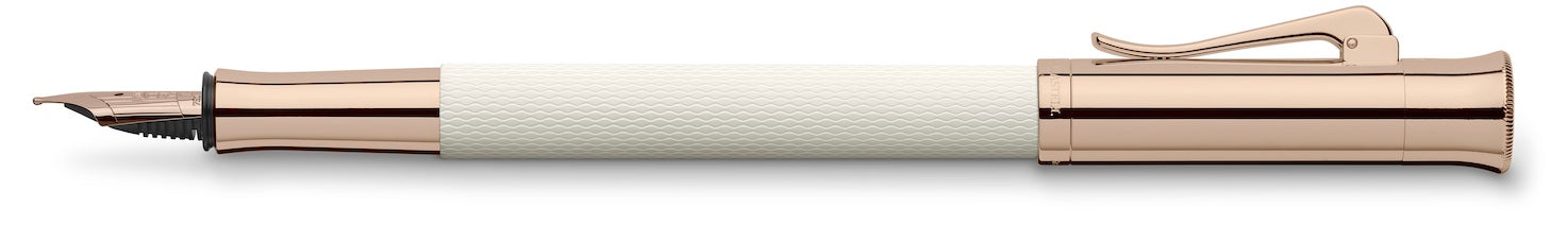 Graf von Faber-Castell Guilloche Champagne Blush Fountain pen - Blesket Canada