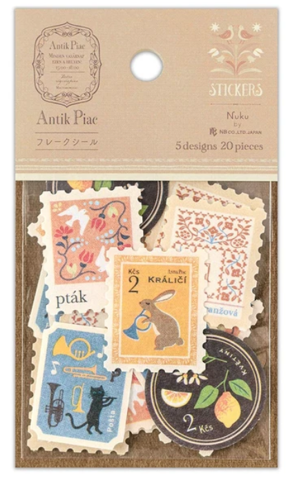 Mind Wave's Decoration Antique Flake Stickers - Gulben - Blesket Canada