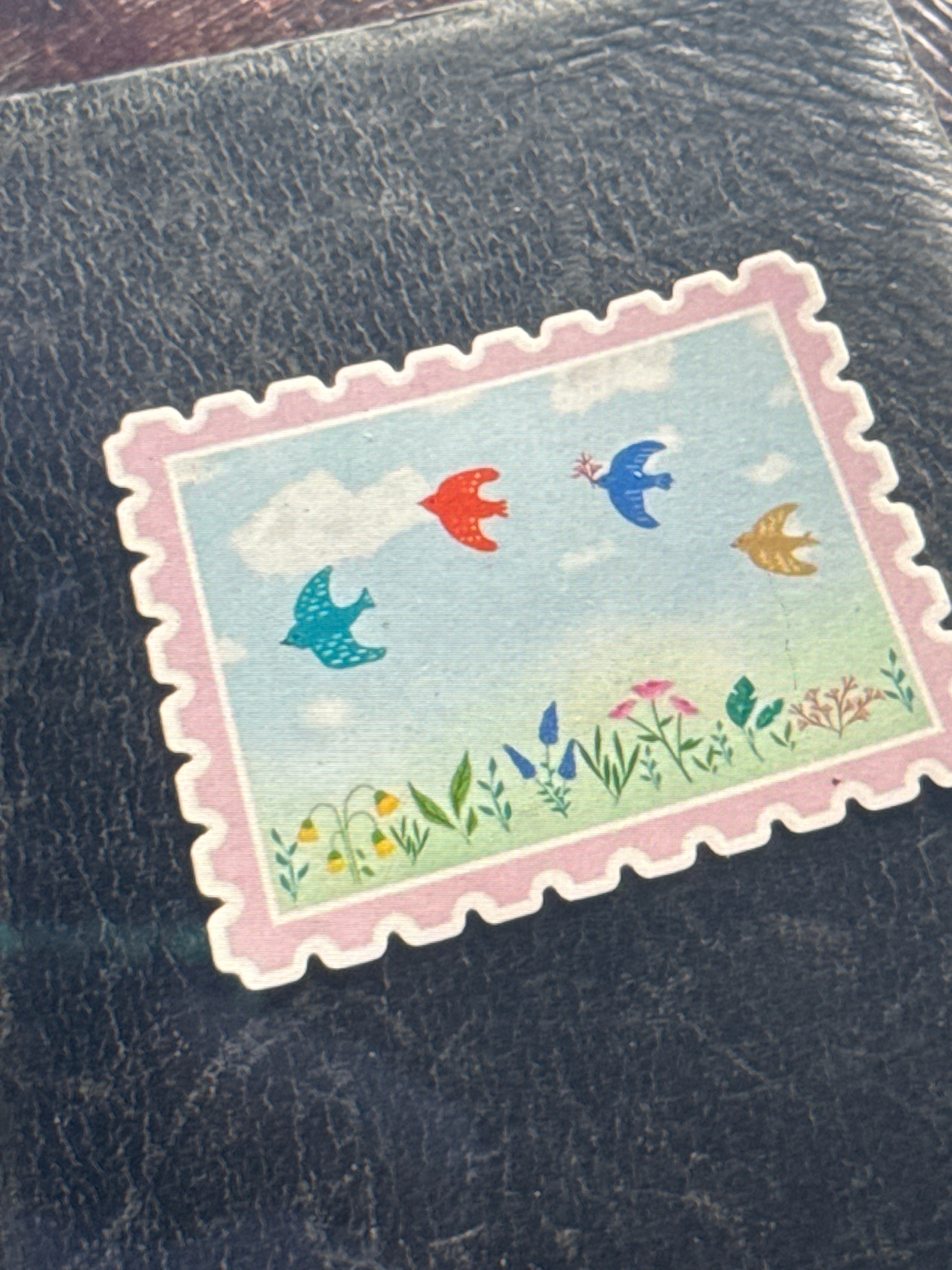 Hello Lovely Little Lovely Sticker – Bird Post - Blesket Canada