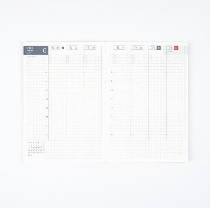 Hobonichi 2026 Weekly Calendar - Blesket Canada