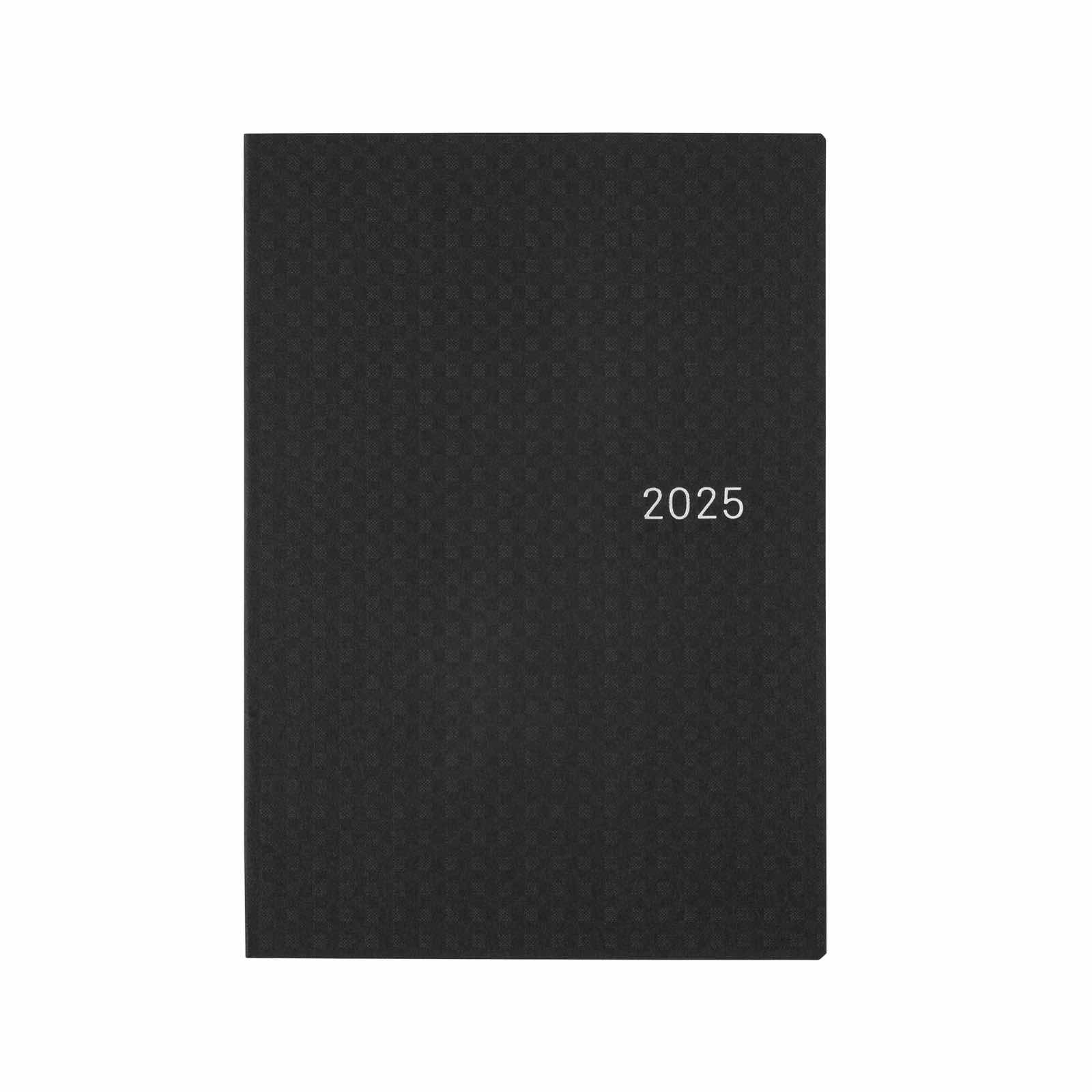 Hobonichi Techo 2025 HON Planner A5 (Daily) - Paper Series: Black Gingham - Blesket Canada