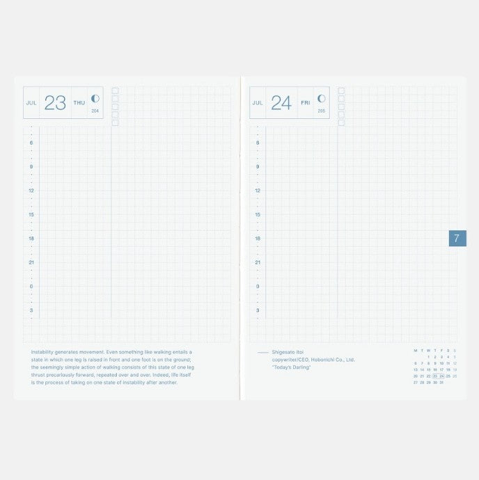 Hobonichi Techo 2026 A6 (English Edition) - Original - Blesket Canada