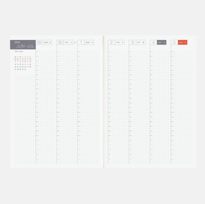 Hobonichi Techo 2026 Cousin (English Edition) A5 - Original - Blesket Canada