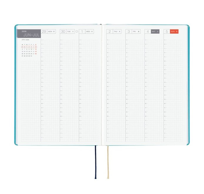 Hobonichi Techo 2026 HON Planner A5 (Daily) - Mother: Clay Figurines - Blesket Canada