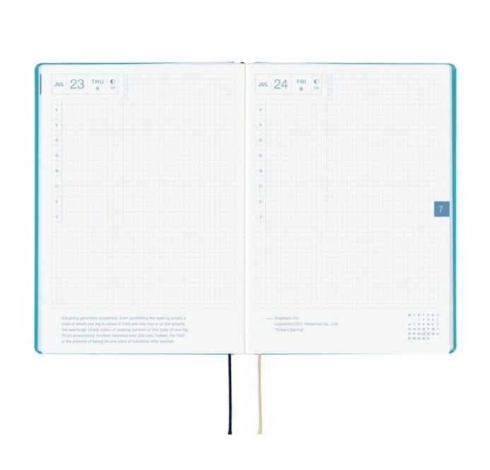 Hobonichi Techo 2026 HON Planner A5 (Daily) - Mother: Clay Figurines - Blesket Canada