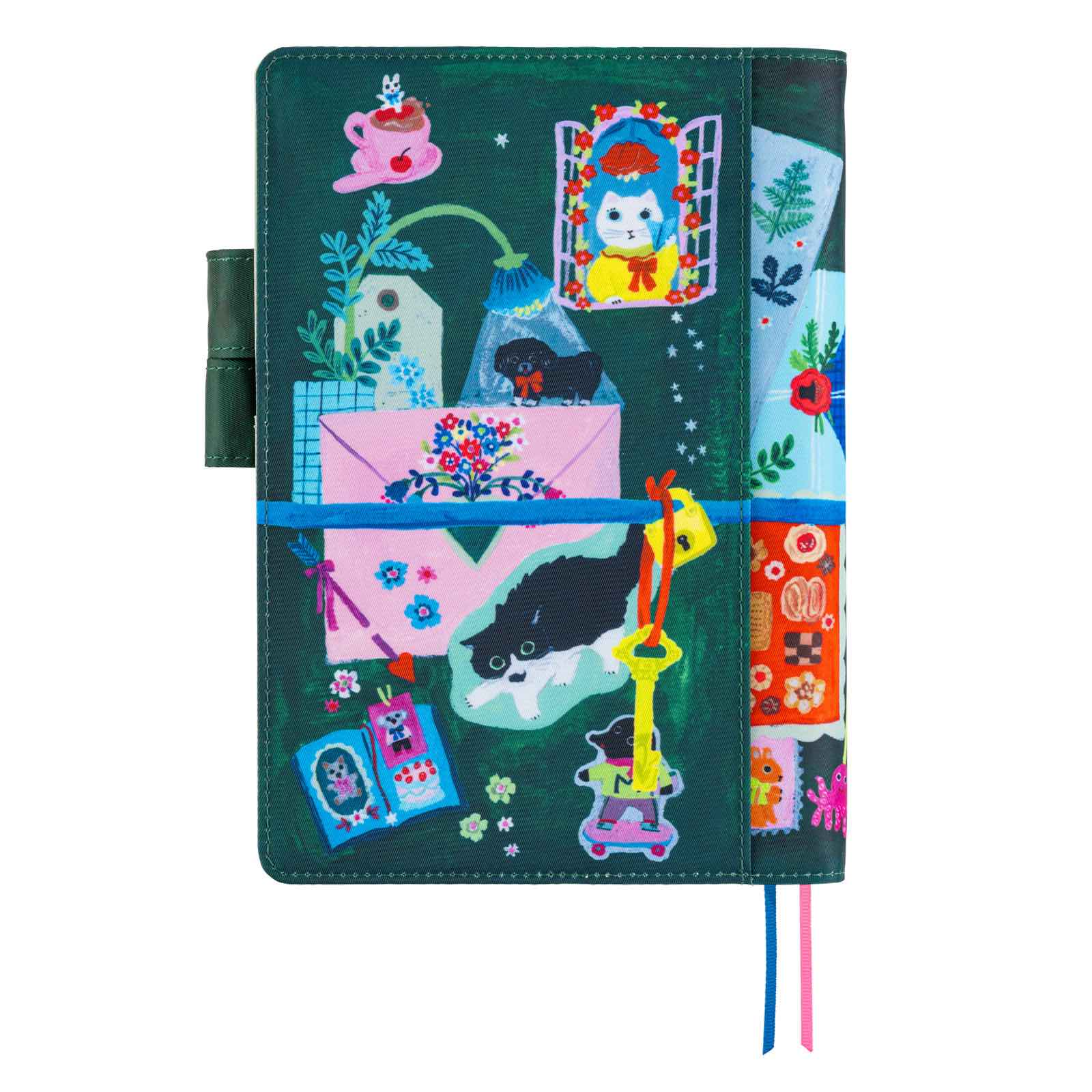 Hobonichi Techo A5 Cousin Cover - Yumi Kitagishi: Letter - Blesket Canada