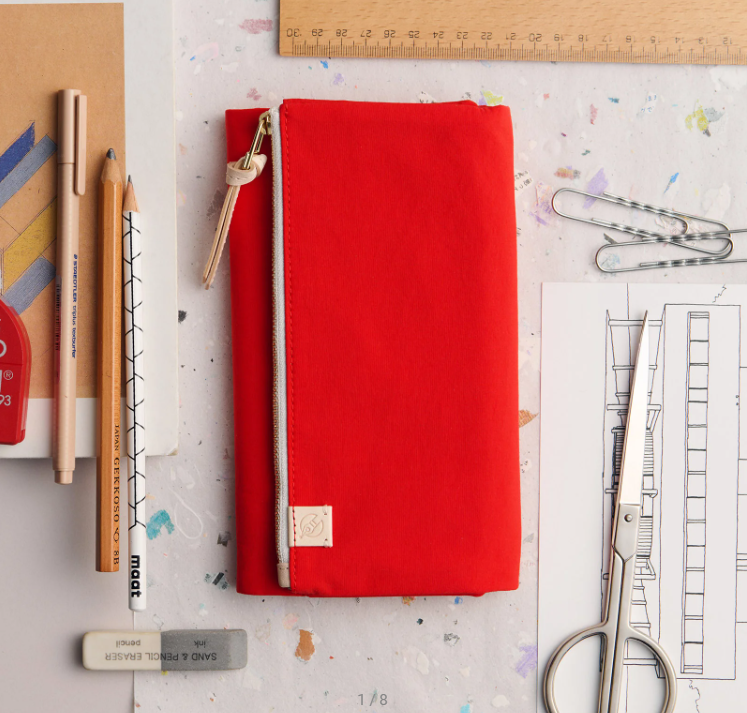 Hobonichi Techo Weeks Cover - Tragen (Red) - Blesket Canada