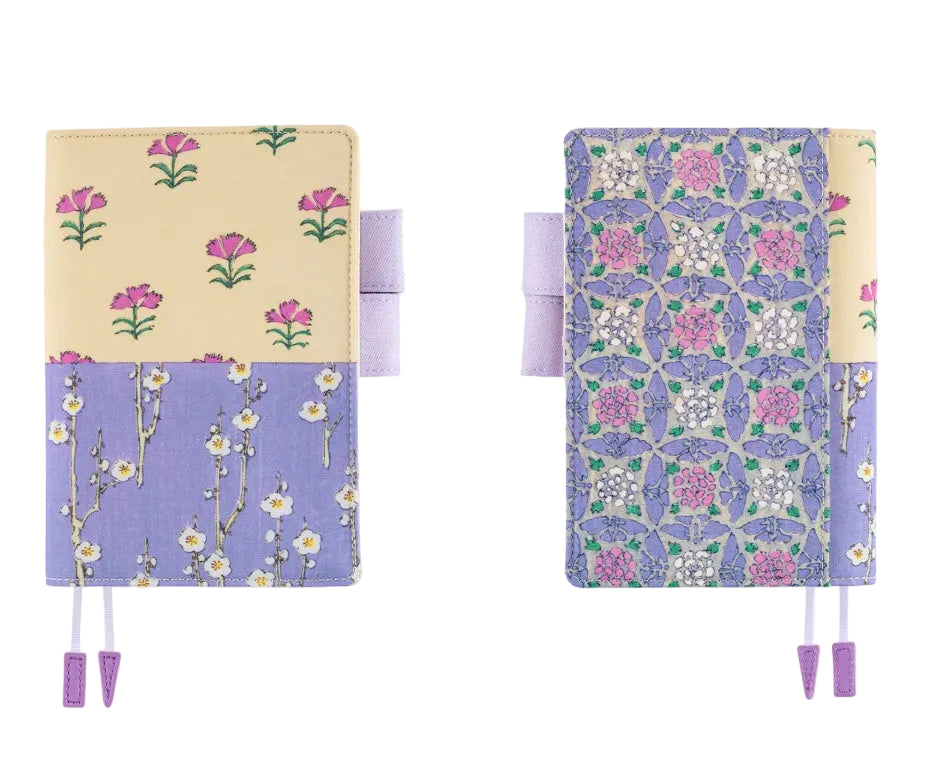 Hobonichi Unsodo: Bijutsukai Plum and Dianthus – A6 Original Size - Blesket Canada