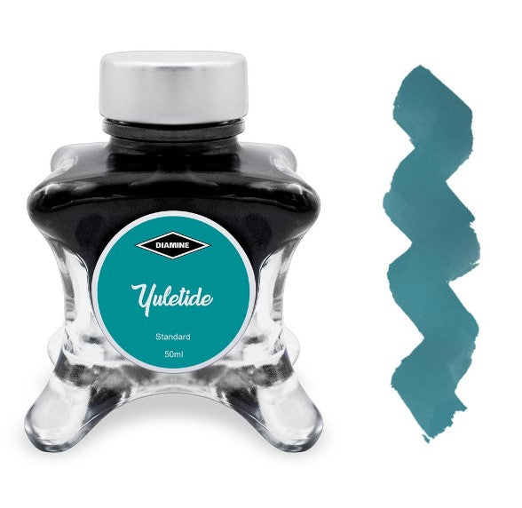 Diamine Inks 50ml Inkvent (Red Edition) Ink Bottle - Yultide - Blesket Canada