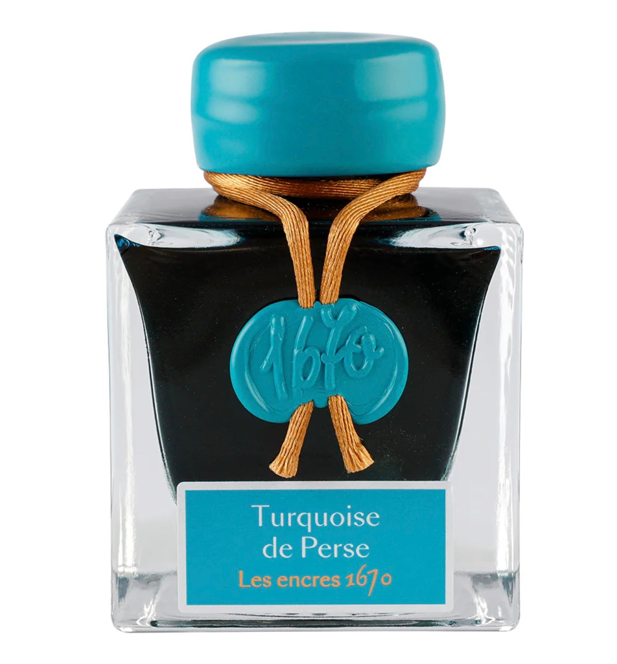 J. Herbin 1670 Collection 50ml Ink Bottle - Turquoise de Perse - Blesket Canada