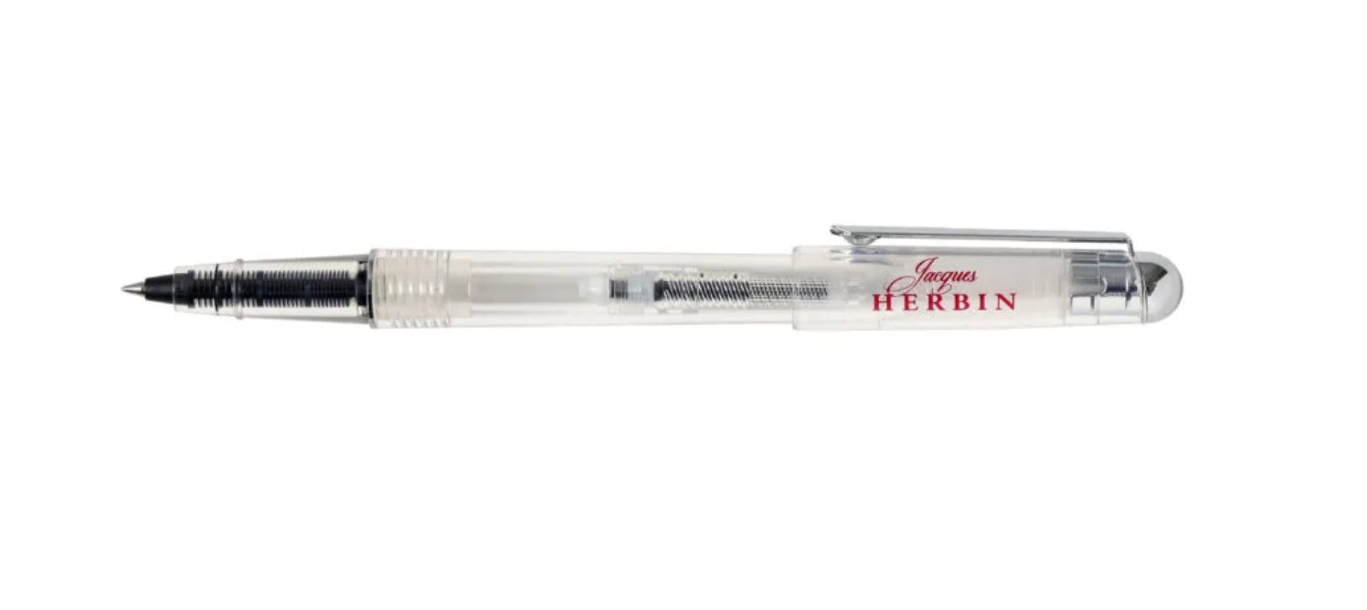 J. Herbin Transparent Rollerball Pen 0.7mm With Converter - Blesket Canada