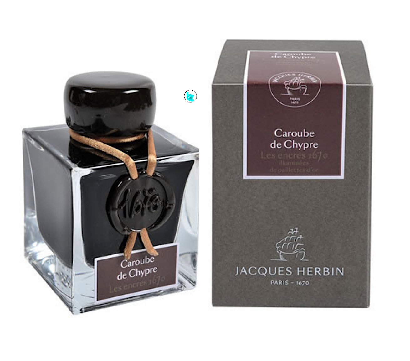 Jacques Herbin 1670 Anniversary 50 ml Caroube de Chypre (dark brown) - Blesket Canada