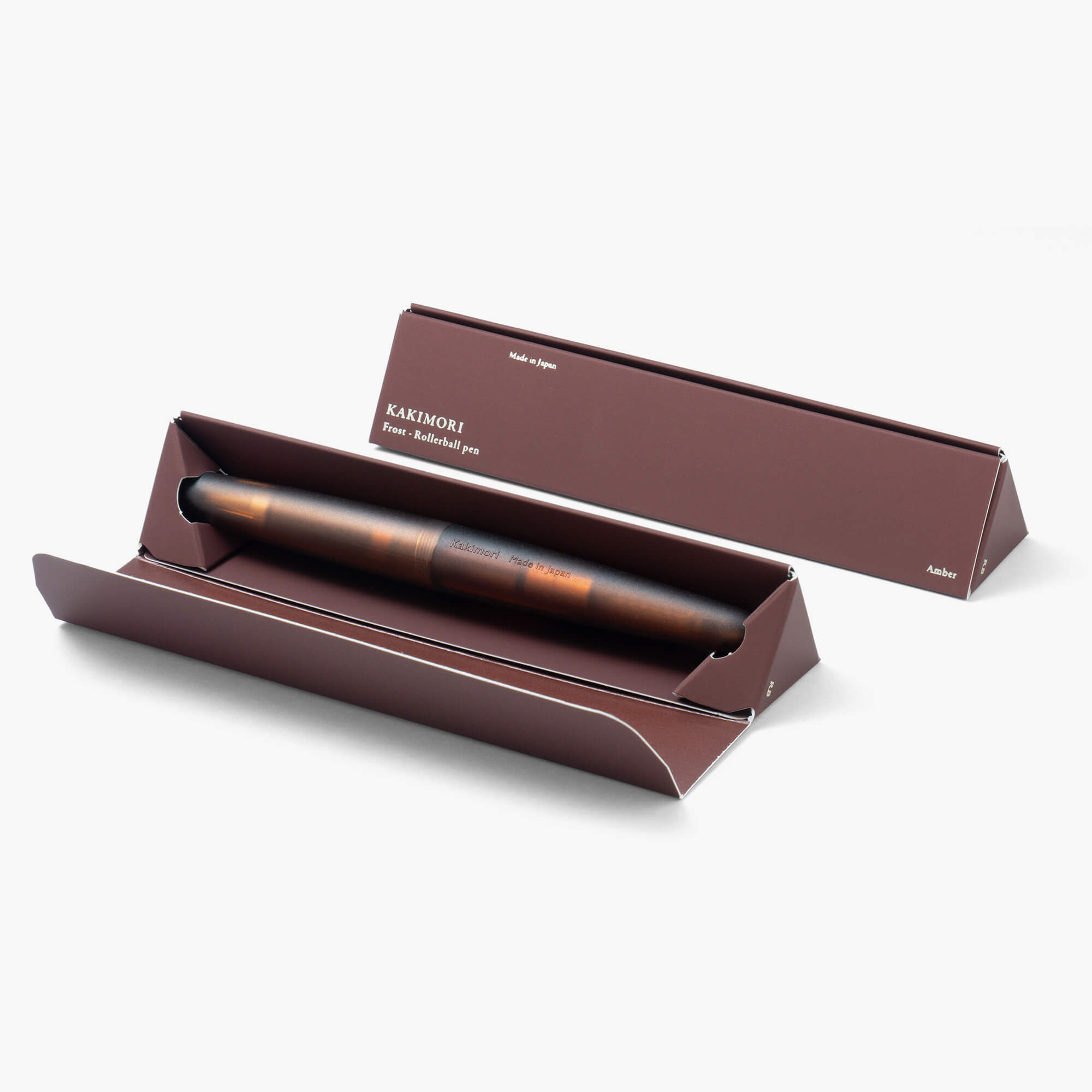 Kakimori Frost Fountain Pen - Amber - Blesket Canada