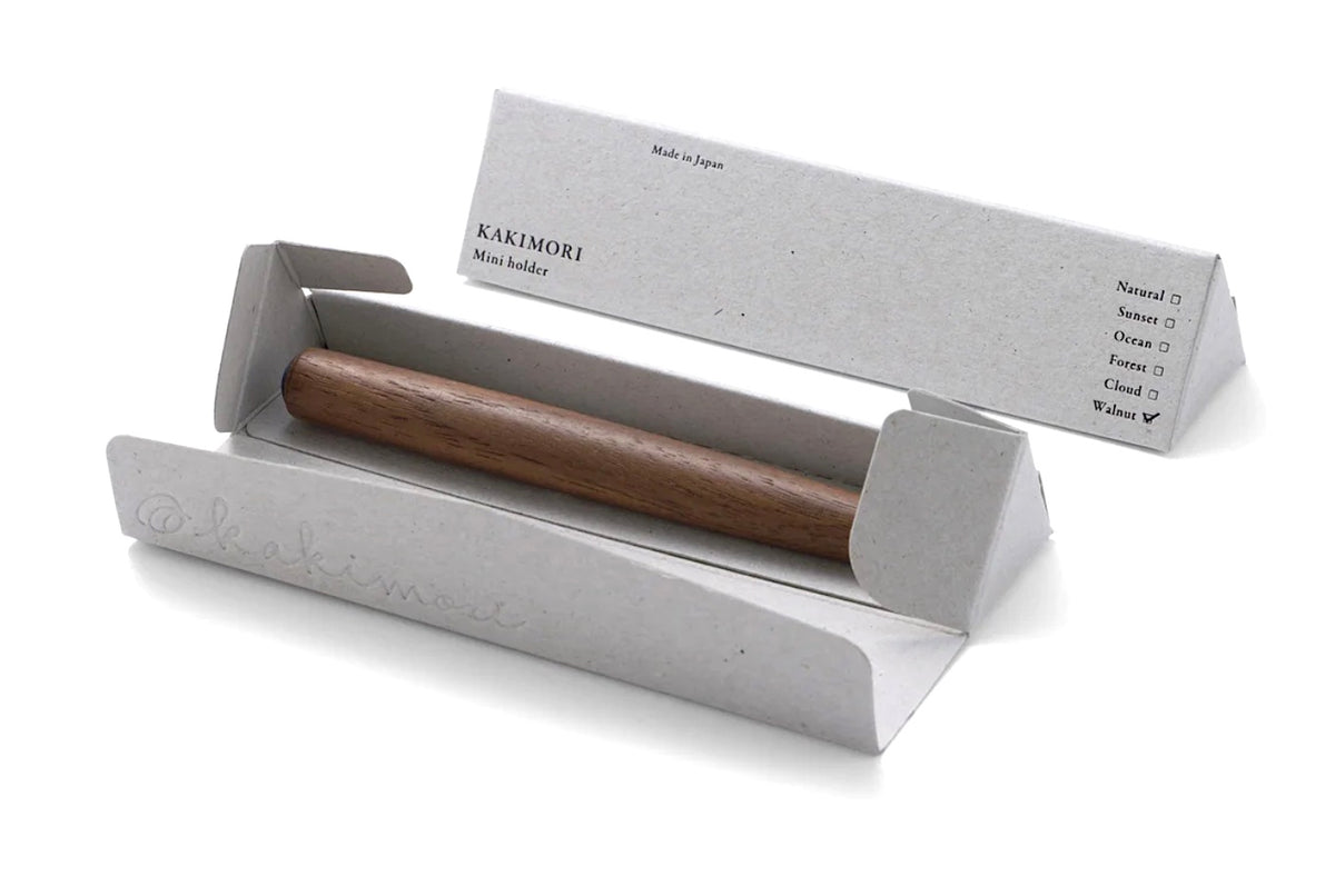 Kakimori Mini Nib Holder - Walnut - Blesket Canada