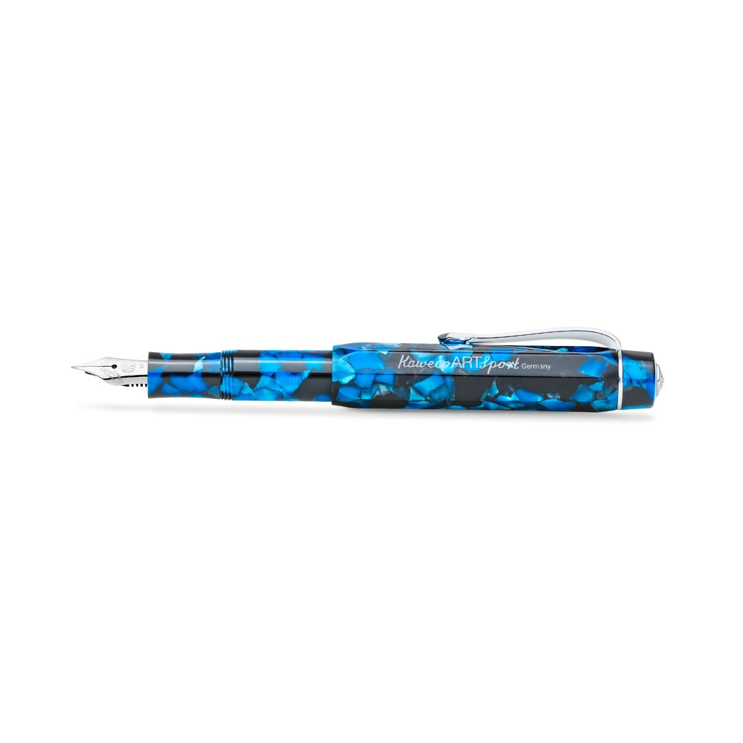 Kaweco Art Sport Fountain Pen - Pebble Blue - Blesket Canada