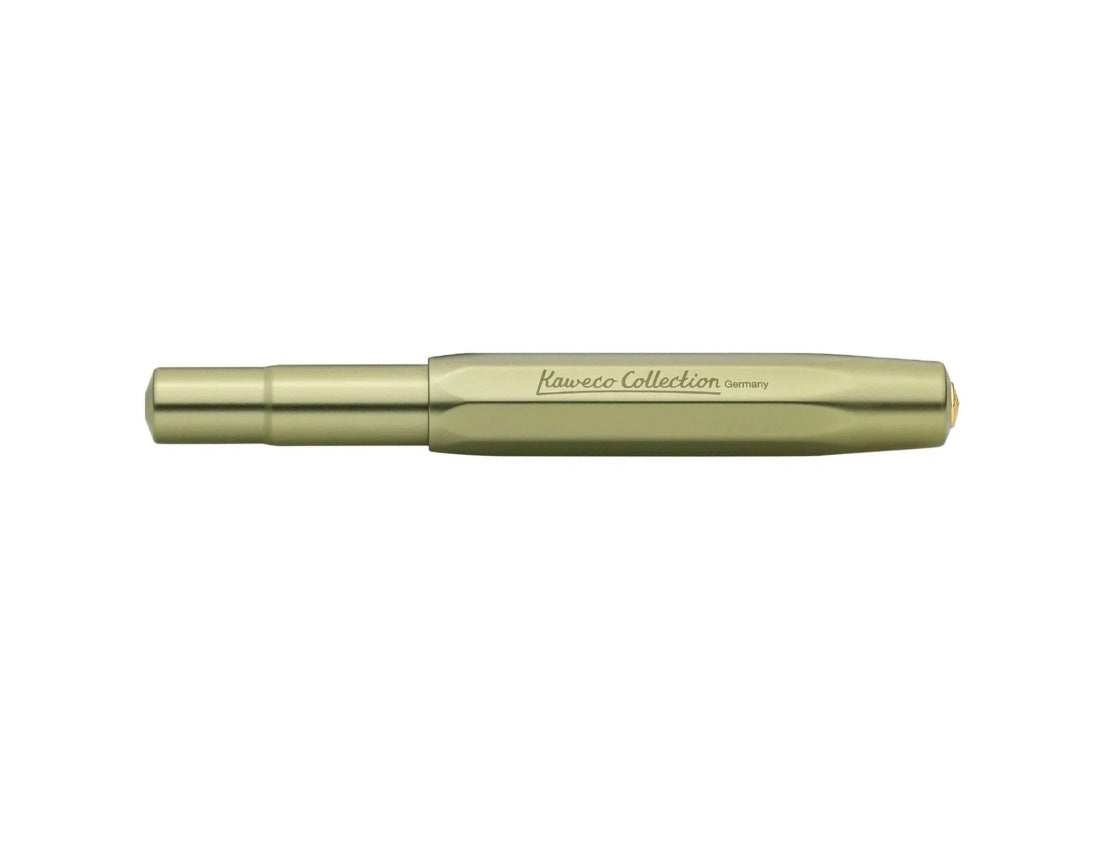 Kaweco Collection AL Sport Olivine Fountain Pen - Blesket Canada