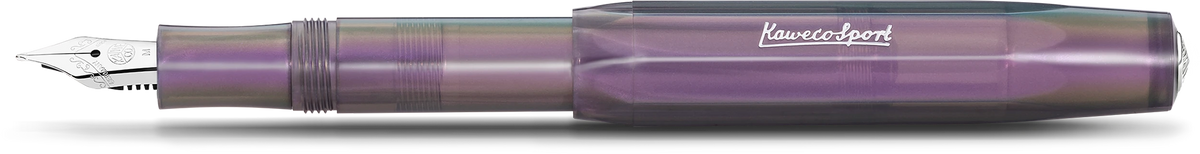Kaweco LUNAR SPORT Fountain Pen Shadow Purple - Blesket Canada