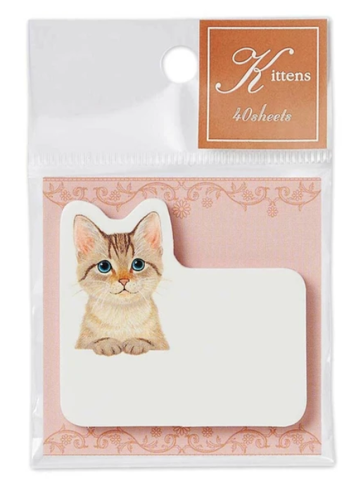 Mind Wave Sticky Notes - Kittens - Blesket Canada