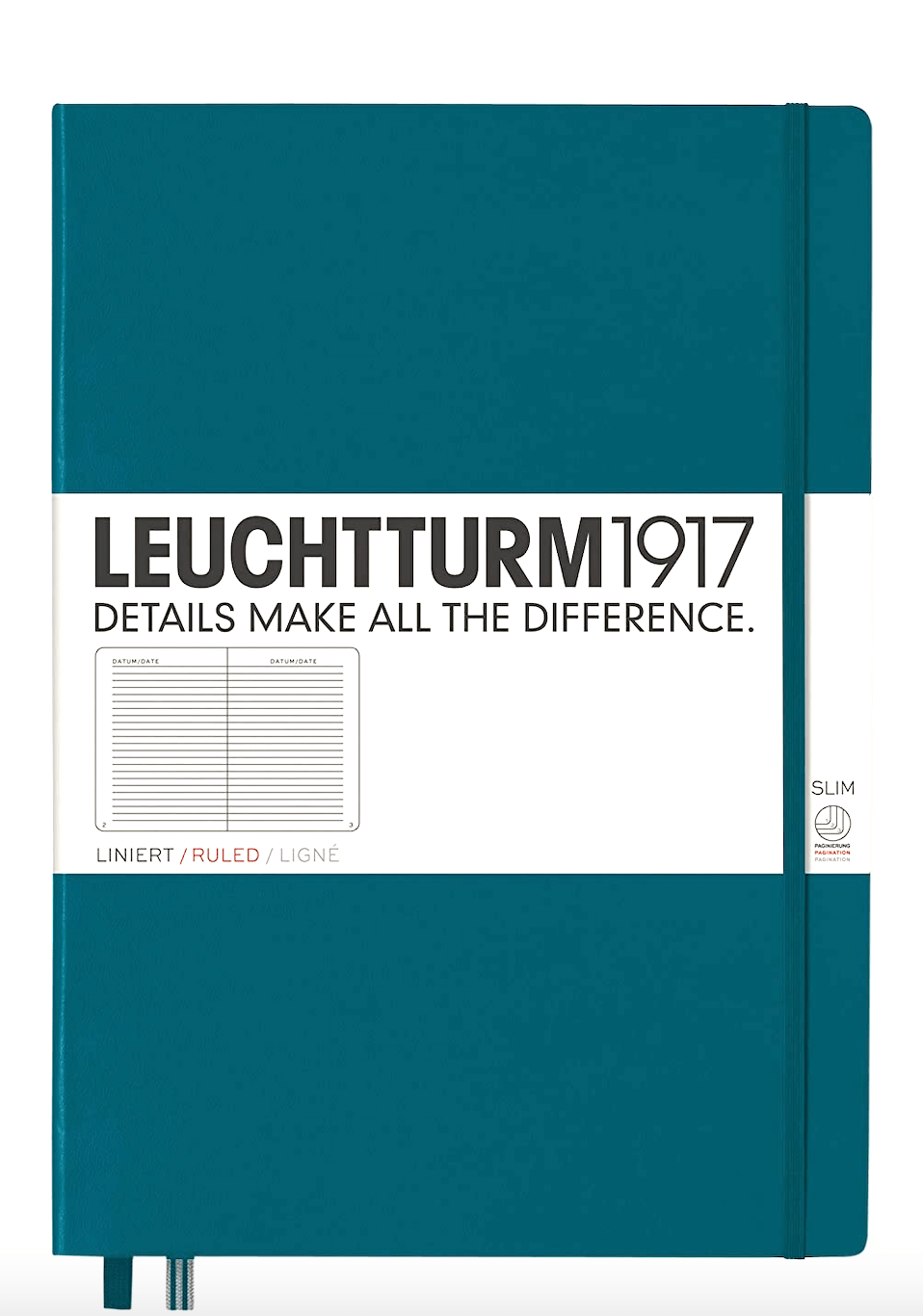 LEUCHTTURM1917 Master Slim A4+, Ruled Hardcover Notebooks - Blesket Canada