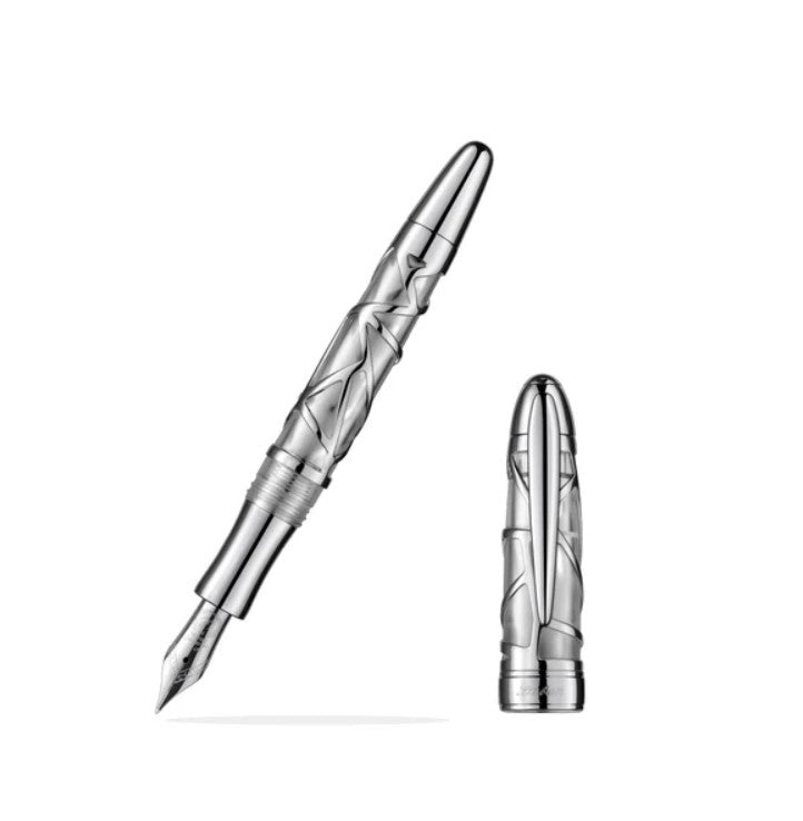 Laban Silver Skeleton Fountain Pen - Blesket Canada