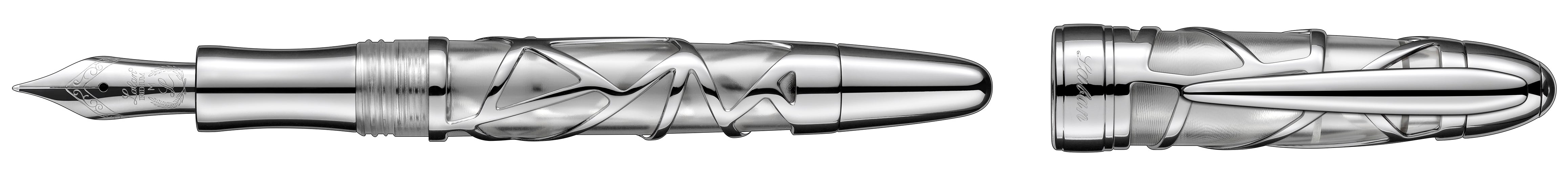 Laban Silver Skeleton Fountain Pen  - Blesket Canada