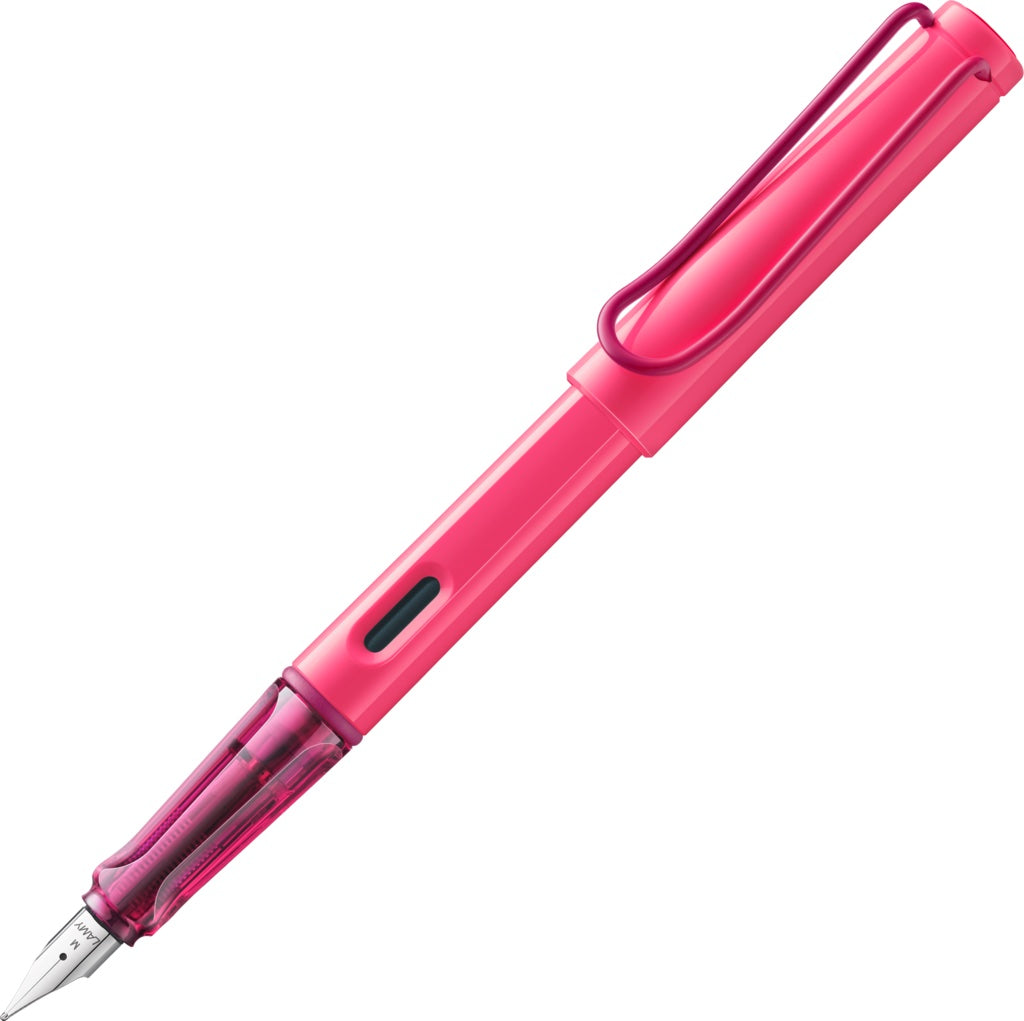 Lamy Safari Neon Pink 2026 Special Edition Fountain Pen - Blesket Canada