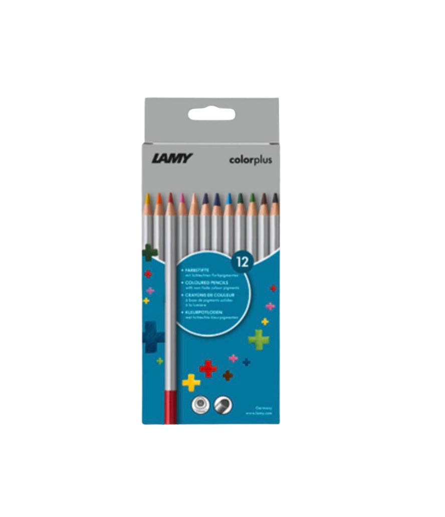 Lamy colorplus Coloured Pencil Set - 12 Colours - Metallic - Blesket Canada