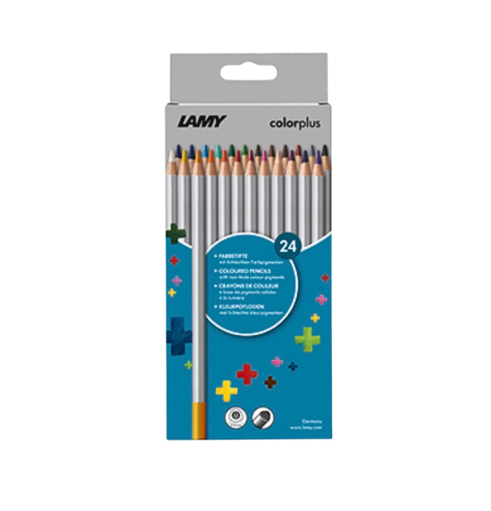 Lamy colorplus Coloured Pencil Set - 24 Colours - Blesket Canada